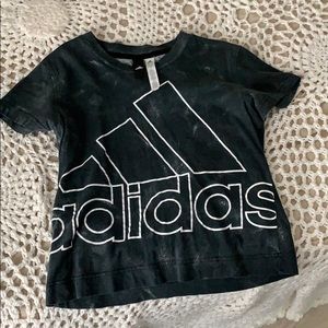 And Adidas small T-shirt